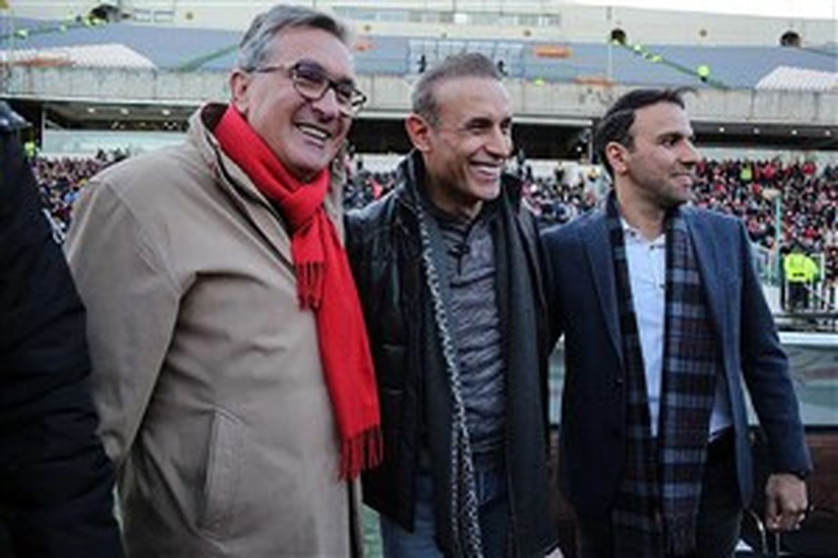 اولین حضور خلیلی با جشن صعود پرسپولیس