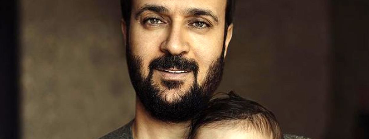 احمد مهرانفر و پسر بامزه اش + عکس