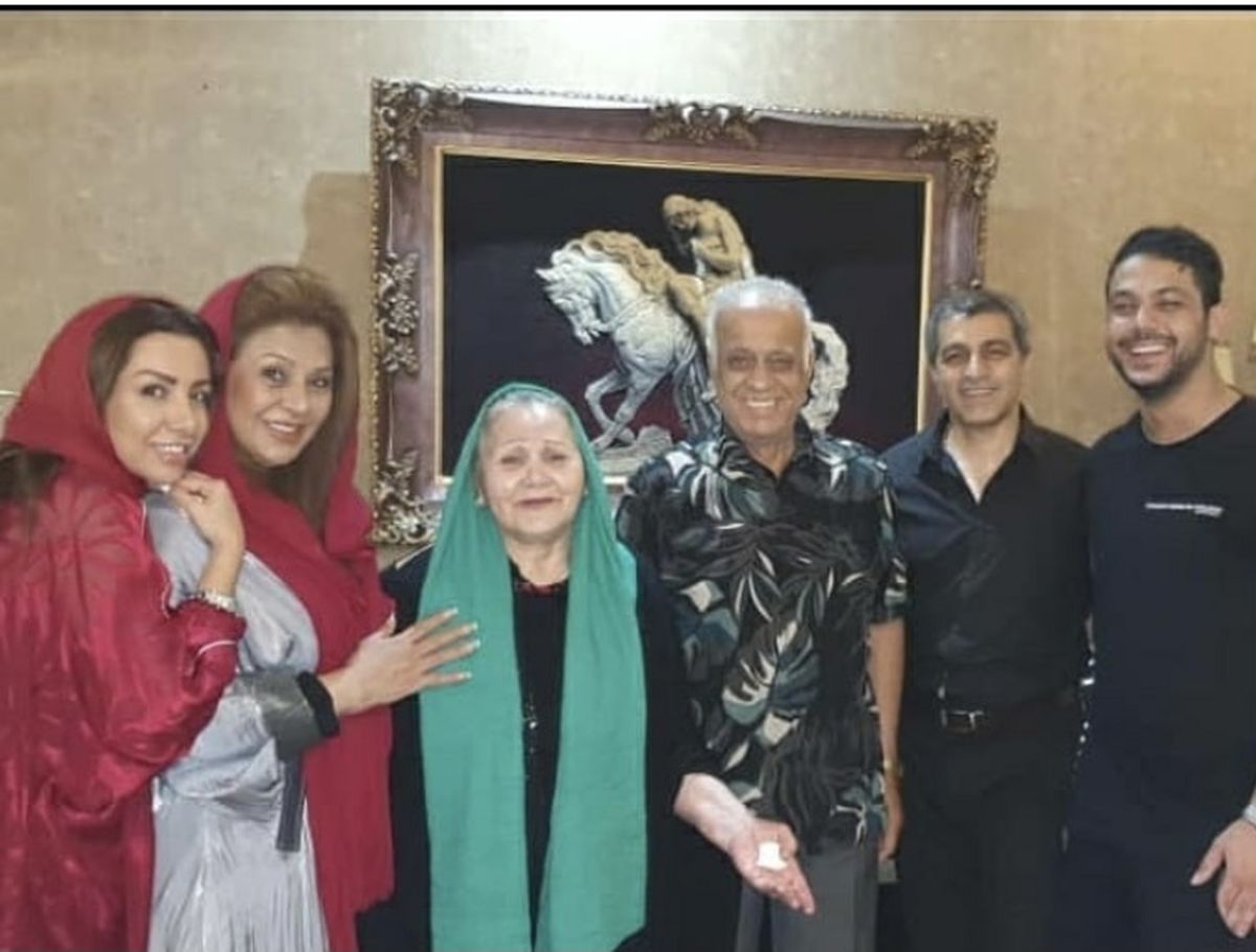 تولد خانوادگی نسرین مقانلو + عکی