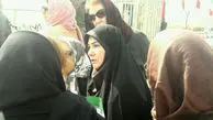 اعتراض دوباره برخی اعضای خانواده ژیمناستیک مقابل وزارت ورزش/عکس
