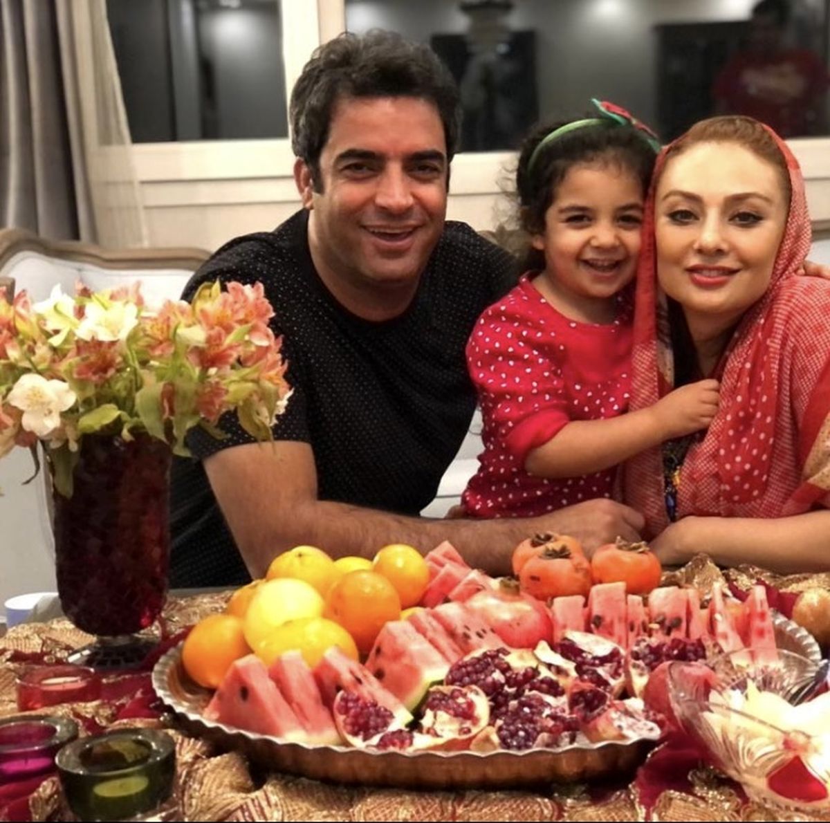 شب یلدای خانه یکتا ناصر + عکس