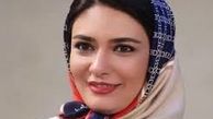 لیندا کیانی در کنار بازیگر در حاشیه