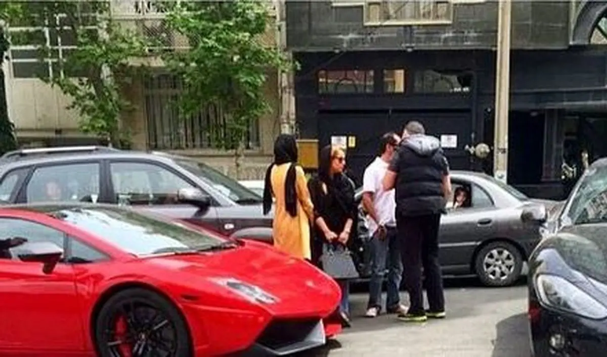 تراژدي «پریوش اکبرزاده»، در پورشه زردرنگ/ سرگرمي بچه تازه‌به‌دوران رسیده‌ها پايتخت نشين+ تصاوير