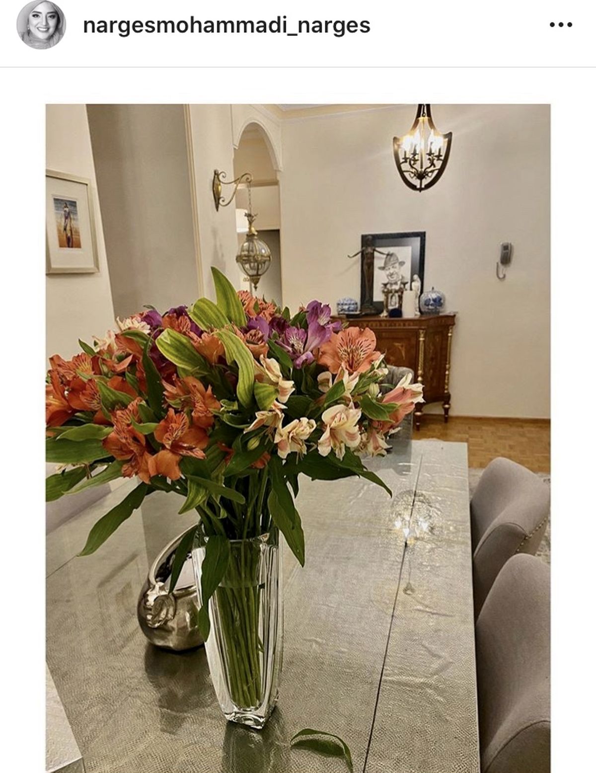 خانه شیک‌نرگس محمدی و‌علی اوجی + عکس