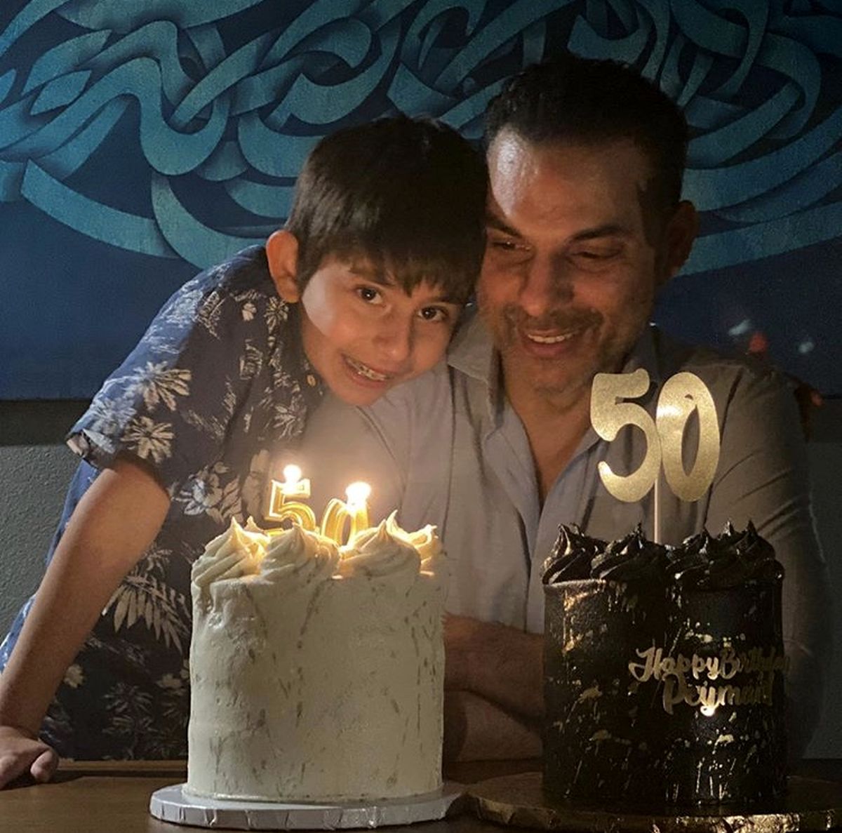 تولد 50 سالگی پیمان معادی + عکس