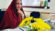 عکس خانم مجری سرمایی در محل کارش+عکس