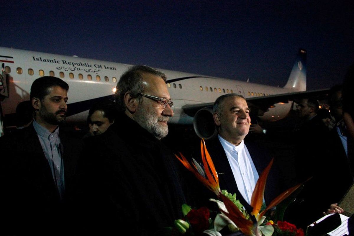 سفر رئیس مجلس به گرگان/ تصاویر