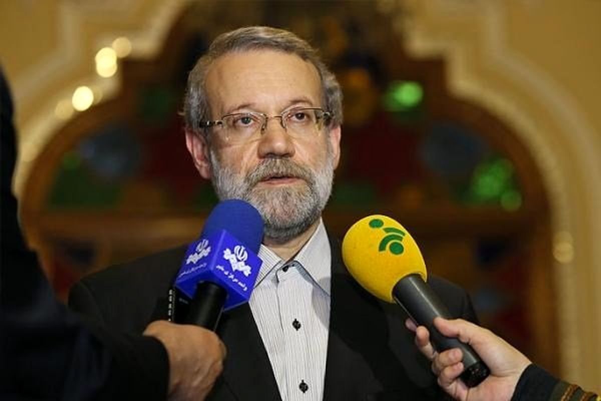 لاریجانی:خدا به همه شما صبر دهد