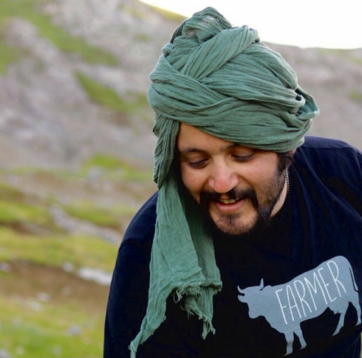 مهران رنجبر در دل طبیعت + عکس