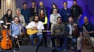 بازیگر قدیمی همراه با فرزندانش در کنسرت «نوبت عاشقی»+عکس