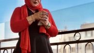 بهاره رهنما در بالکن خانه اش + عکس