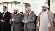 وحدت شیعه و سنی در نماز عید فطر در حمص + تصاویر