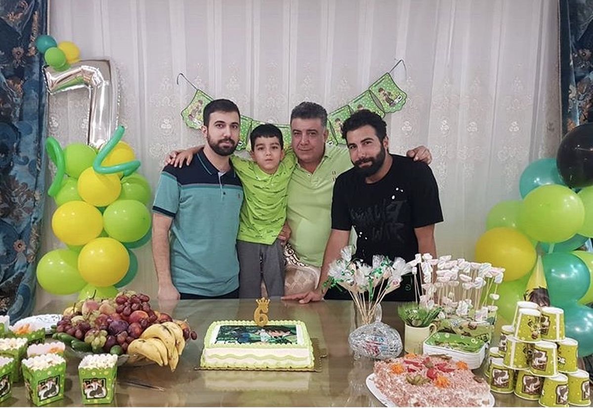 تولد خانوادگی حسن شکوهی + عکس