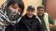 سیما تیرانداز در کنار زوج هنری معروف + عکس