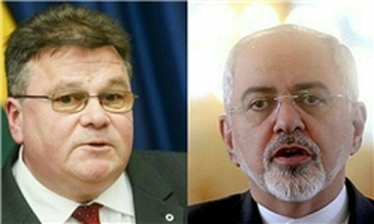 رایزنی ظریف و وزیر خارجه لیتوانی در تهران