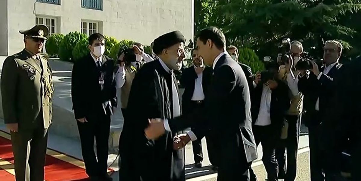 استقبال رسمی آیت‌الله رئیسی از رئیس‌جمهور ترکمنستان