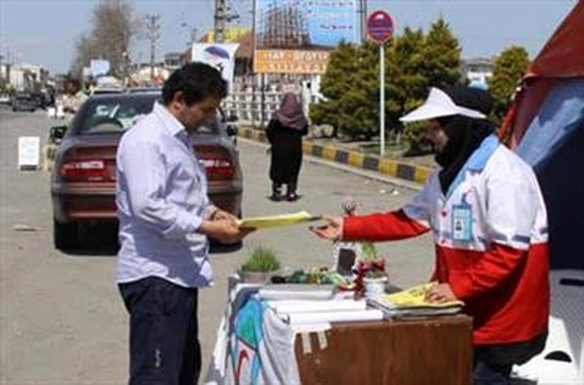حضور ۲۰ هزار جوان هلال احمر در اجرای طرح ملی مسافرین نوروزی