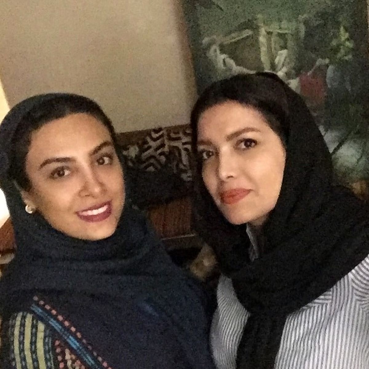 عکس حدیثه تهرانی در خانه شخصی اش