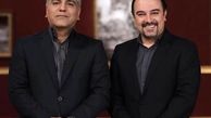 دو بازیگر به نام قهوه تلخ در یک برنامه تلویزیونی + عکس