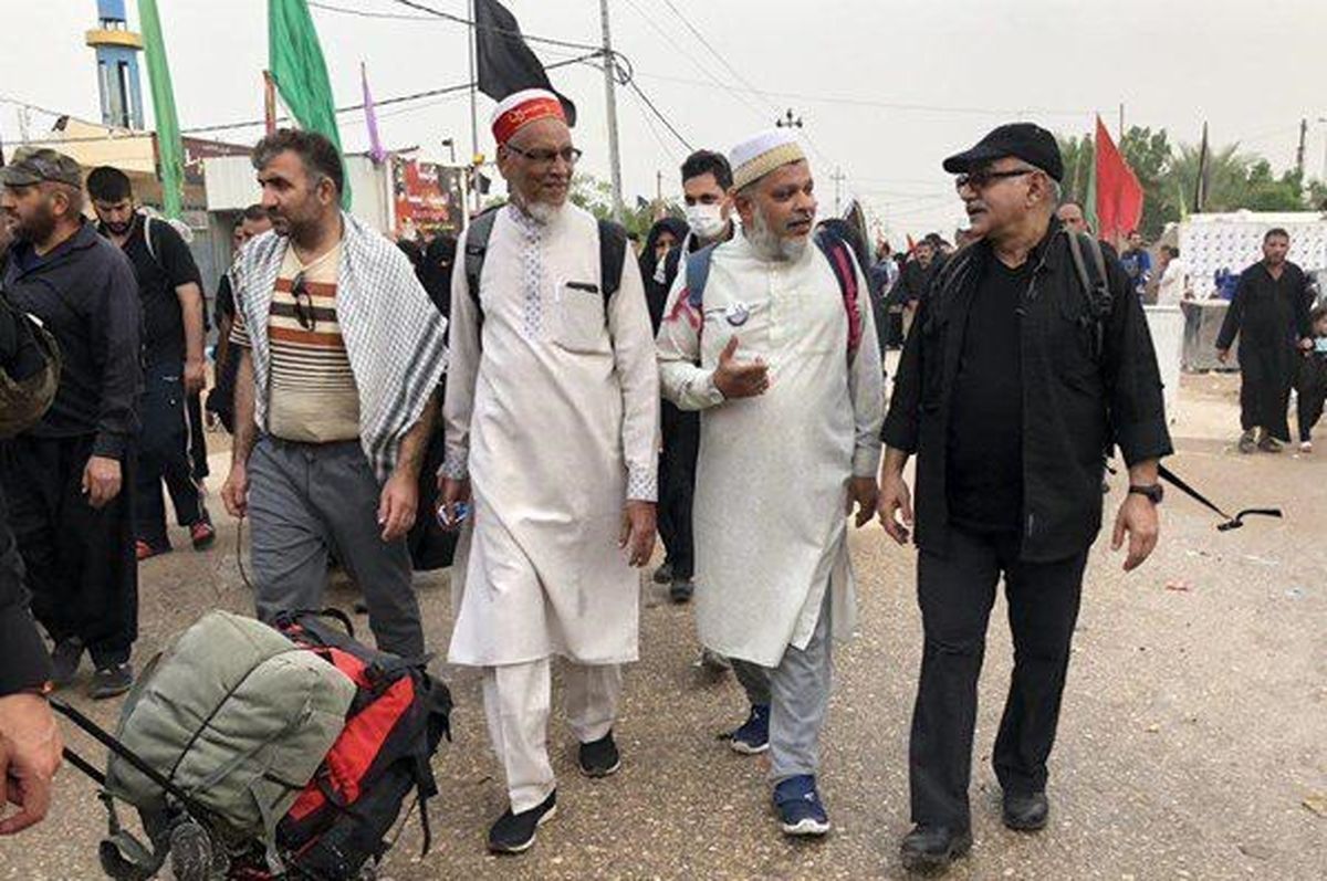 کدام هنرمندان خود را به راهپیمایی اربعین رساندند؟ 