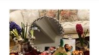 سفره هفت سین عاشقانه نرگس محمدی + عکس