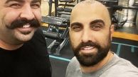 بهنام بانی و بازیگر مشهور در باشگاه بدنسازی + عکس