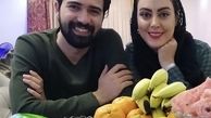 نیلوفر شهیدی و همسرش در خانه + عکس