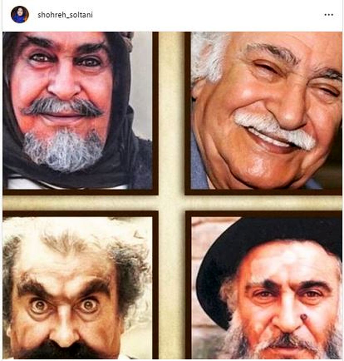 توصیف کوتاه و شیرین شهره سلطانی از مرحوم تازه گذشته+عکس