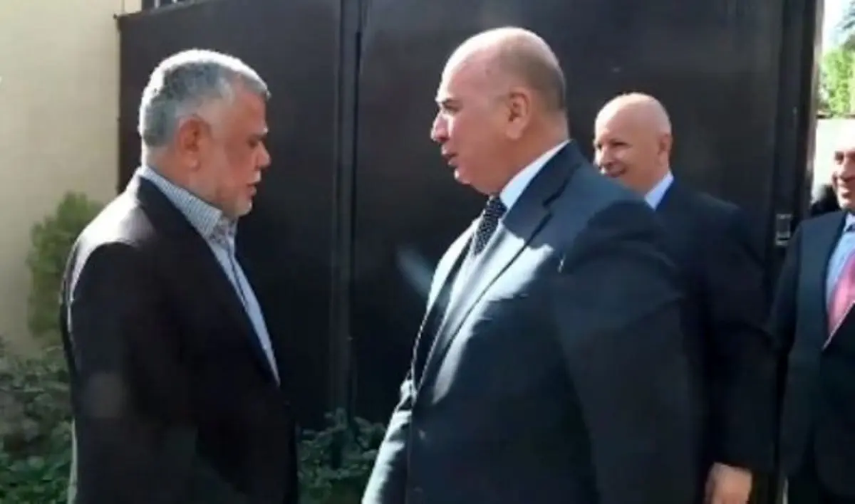 دیدار هادی العامری با گزینه حزب بارزانی برای ریاستجمهوری عراق