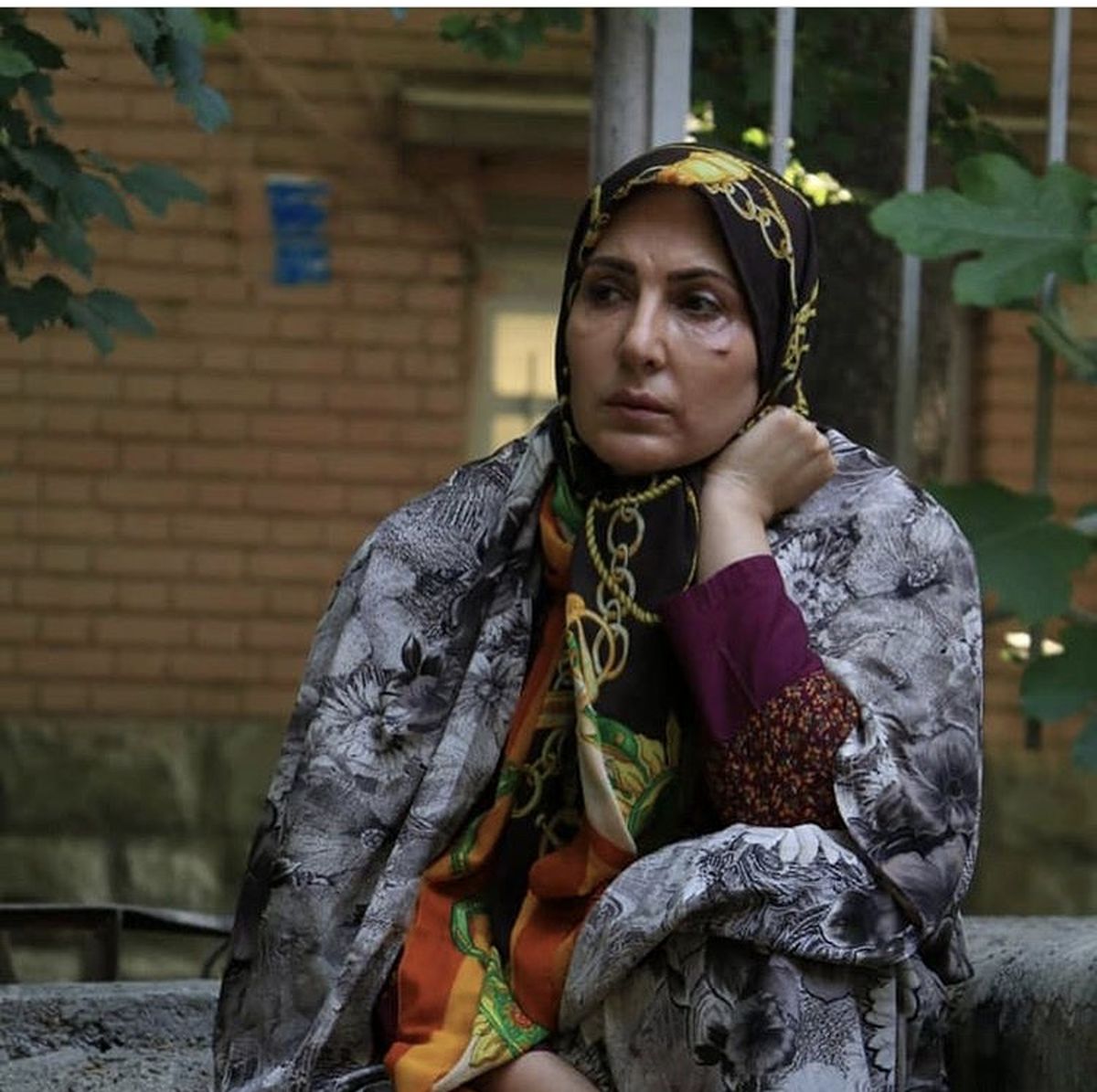 گریم‌ فاطمه گودرزی در فیلم‌ مهشید + عکس