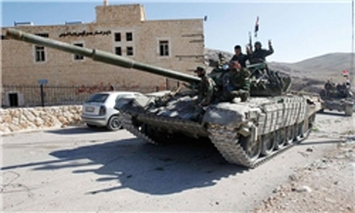 پیشروی ارتش سوریه در جنوب دمشق