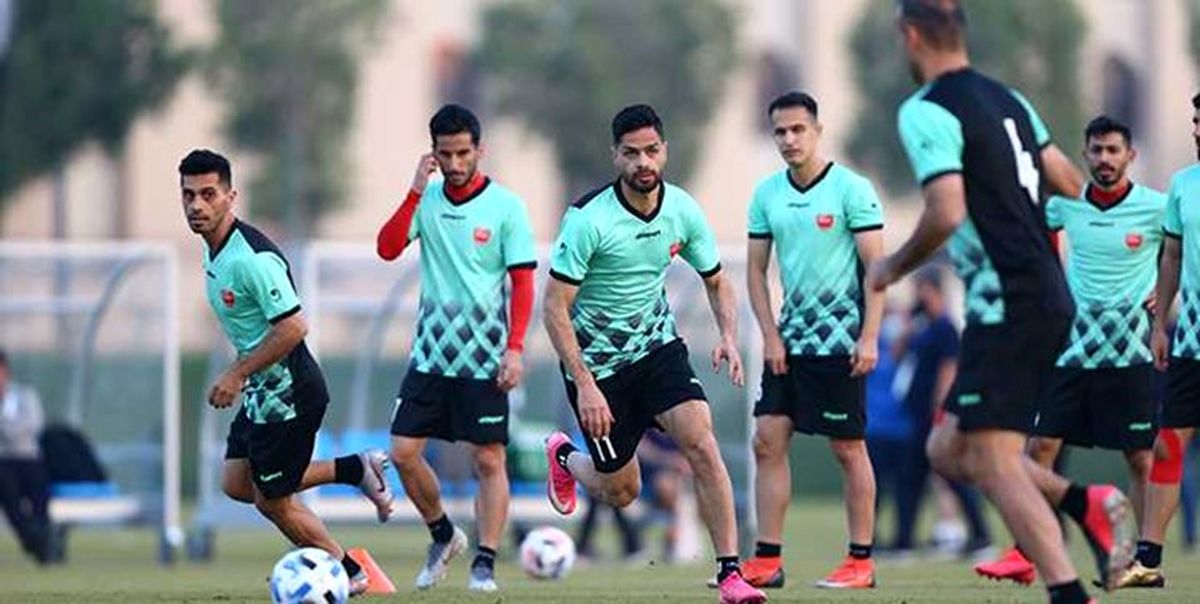 حضور دوربین AFC در تمرین سرخپوشان