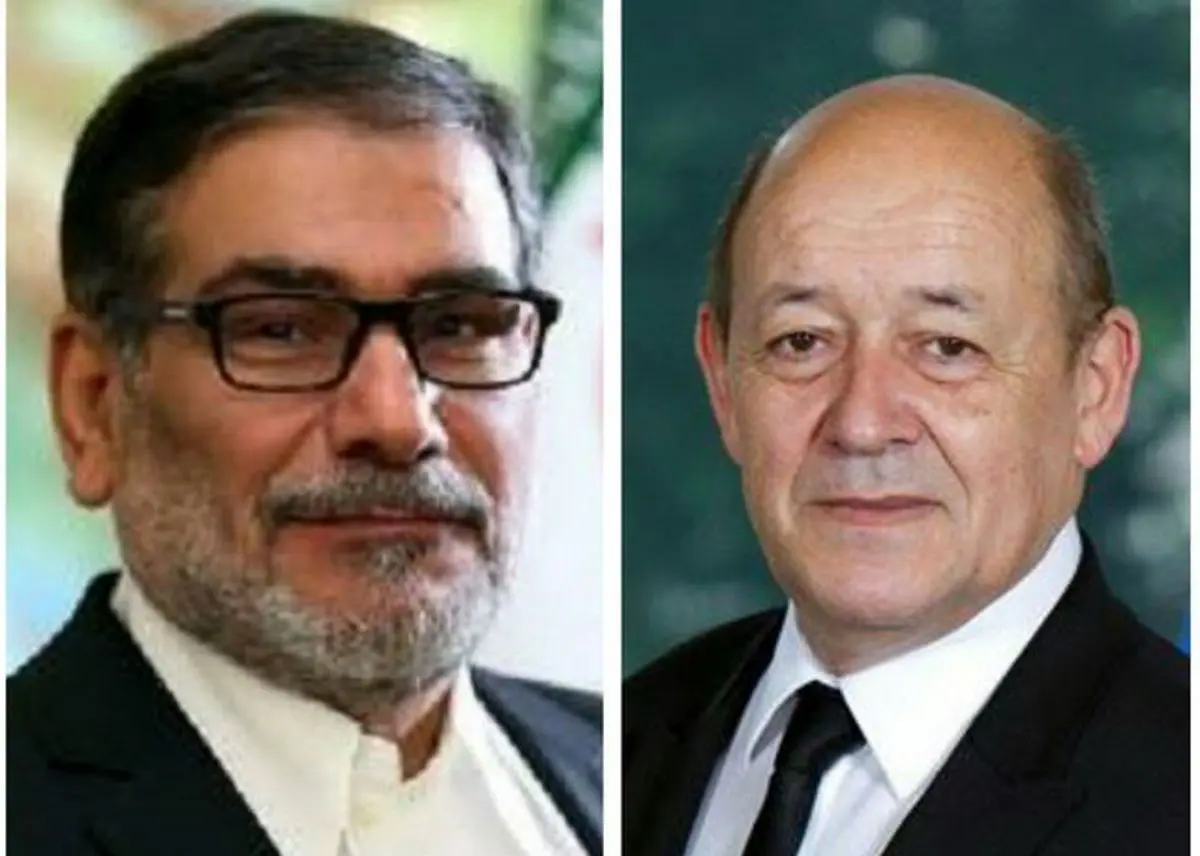 وزیر خارجه فرانسه فردا با شمخانی دیدار می‌کند