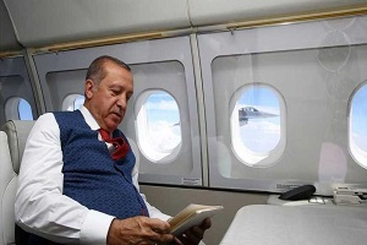 دفاع اردوغان در مقابل انتقادها برای دریافت هواپیمای لوکس از امیر قطر