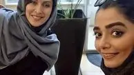 مهتاب کرامتی در کنار دوستش + عکس