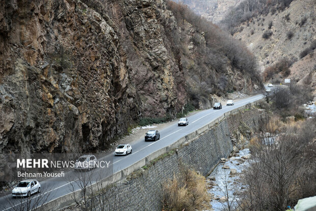 جاده چالوس امروز مسدود نمی‌شود