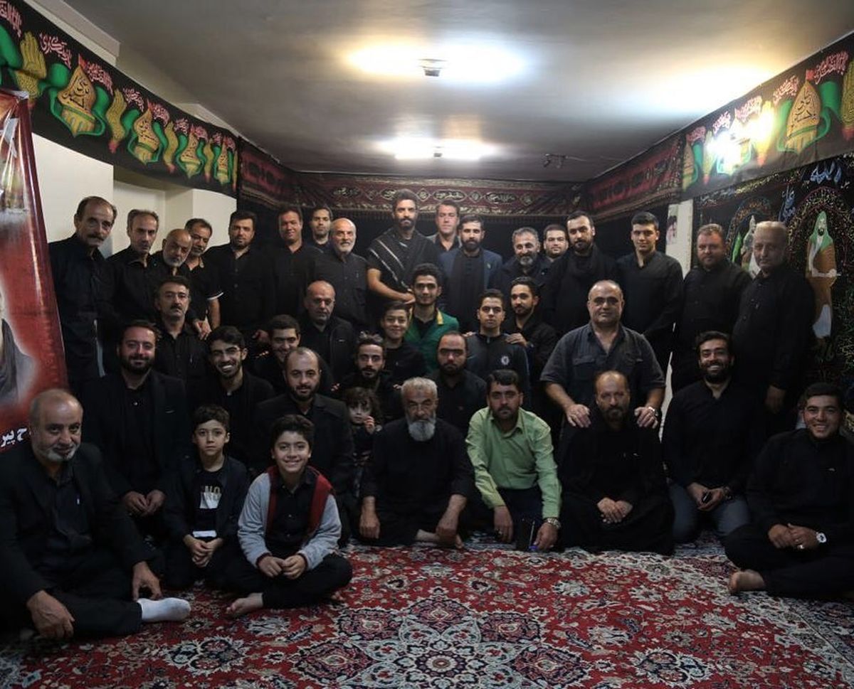 آقای کارگردان در هیئت لاهیجانی ها+عکس
