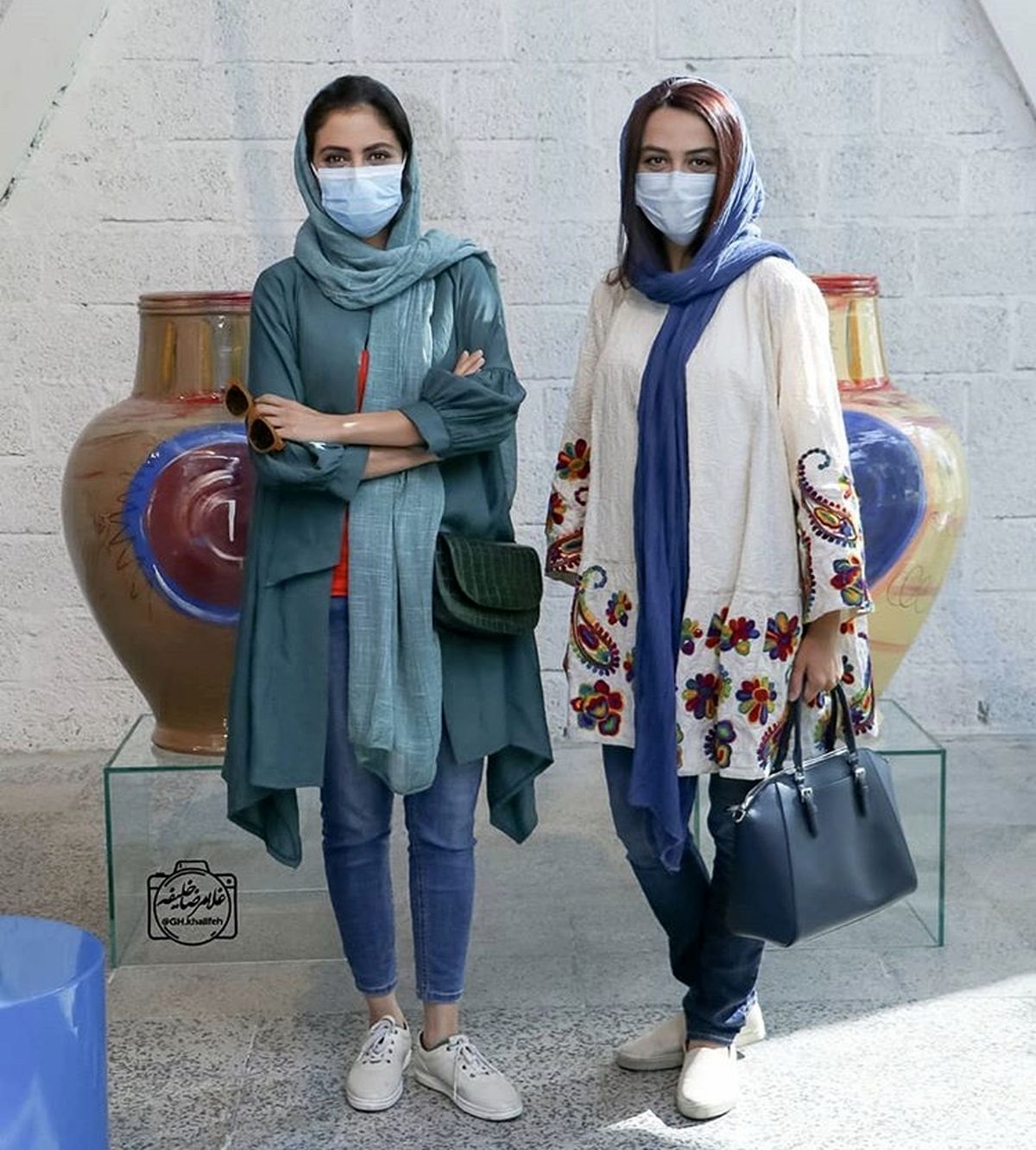 خواهران فرجاد  در یک مراسم + عکس
