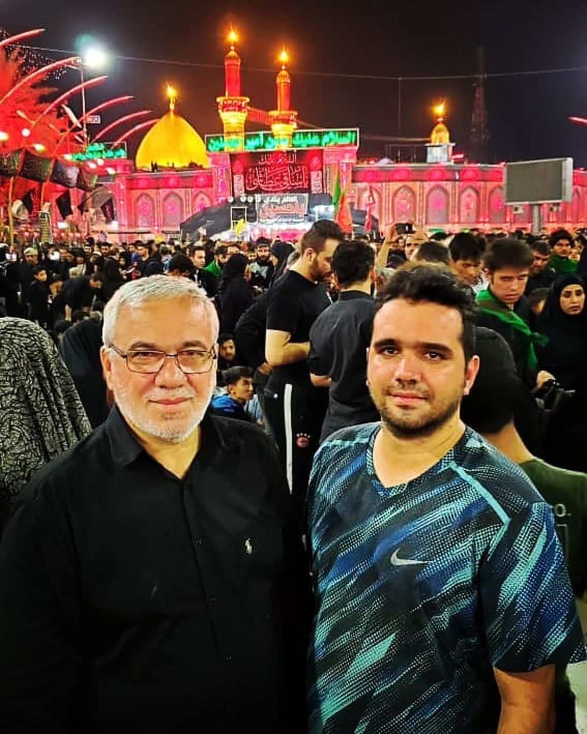 علی فتح‌الله‌زاده و پسرش در سفر عشق+عکس