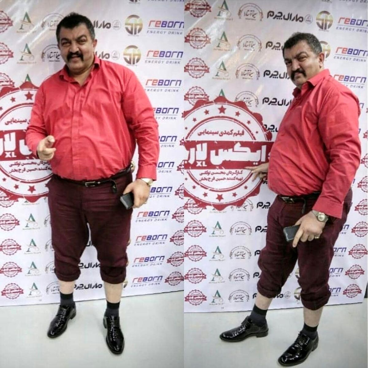 تیپ عجیب آقای بازیگر در مراسم رسمی سوژه شد!+عکس