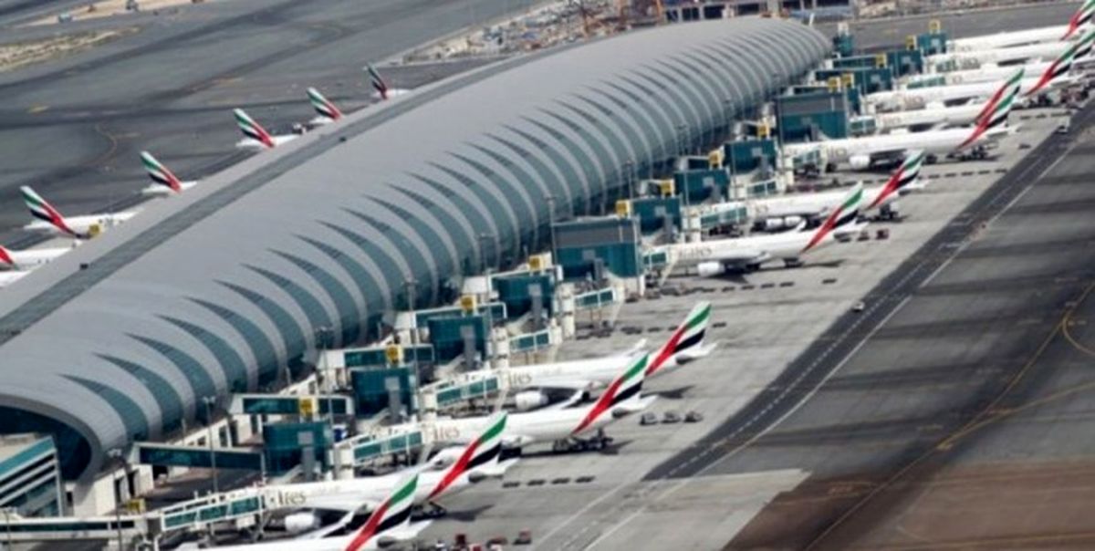 کاهش چشمگیر مسافران فرودگاه دبی در 2020