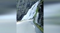 جاده‌ای فوق العاده دیدنی در نروژ+ فیلم