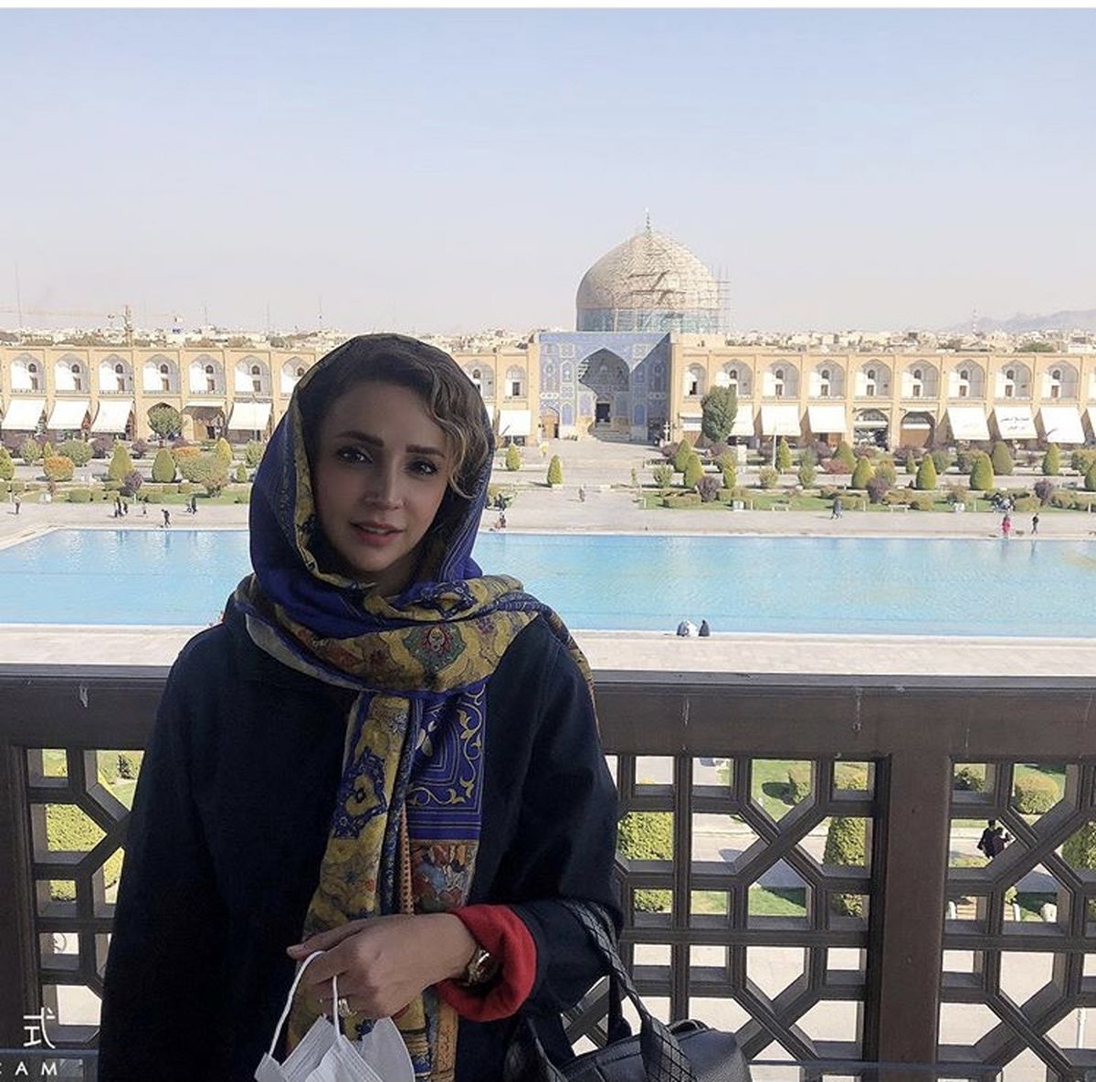 شبنم قلی خانی در اصفهان + عکس