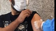 منوچهر هادی هم واکسن زد + عکس