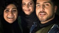 سلفی شبانه بازیگران ملکه گدایان + عکس