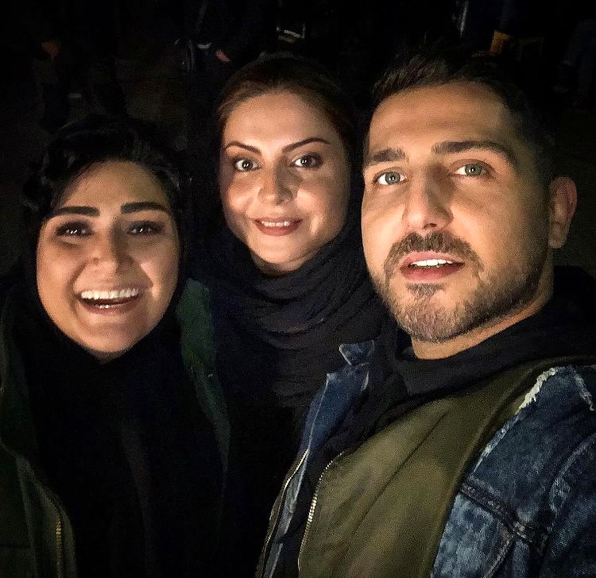 سلفی شبانه بازیگران ملکه گدایان + عکس