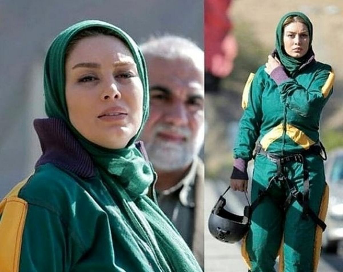 سحر قریشی با لباس پرواز+عکس