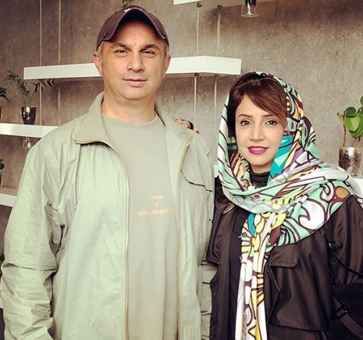 شبنم قلی خانی در کنار برادرش+عکس
