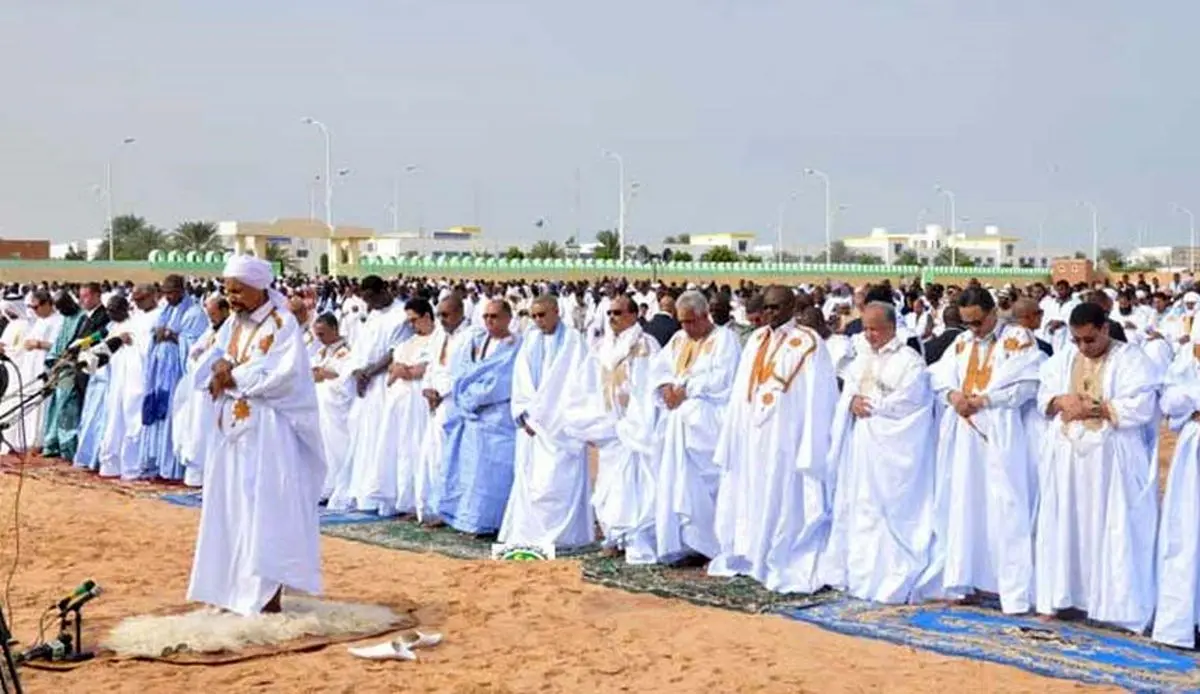 همزبان شدن مفتی موریتانی با وهابی‌ها در خطبۀ عید قربان