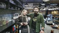 «حدیث میرامینی» در کنار همسر بازیگرش
